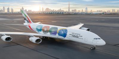 Emirates Launches Special Tennis-Themed A380 Livery